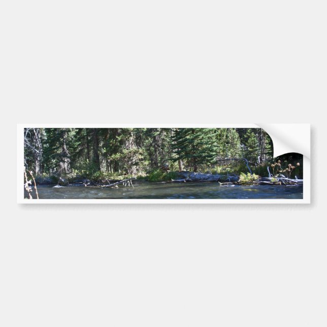 Autocollant De Voiture Rivière de Deschutes, Orégon (Devant)