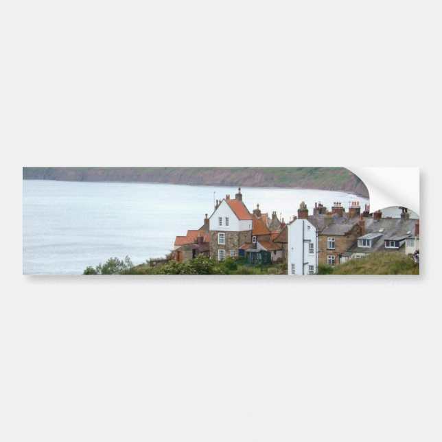 Autocollant De Voiture Robin Hood's Bay (Devant)