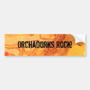 Autocollant De Voiture Roche d'Orchadorks !