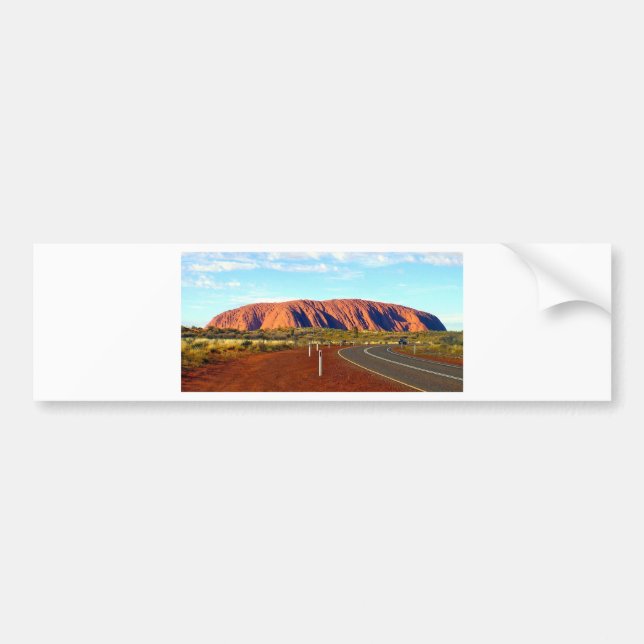 Autocollant De Voiture Roche d'Uluru/Ayers - Australie (Devant)