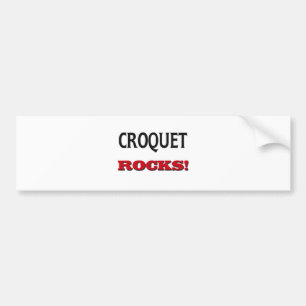 Autocollant De Voiture Roches de croquet