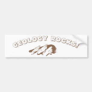Autocollant De Voiture Roches de géologie !