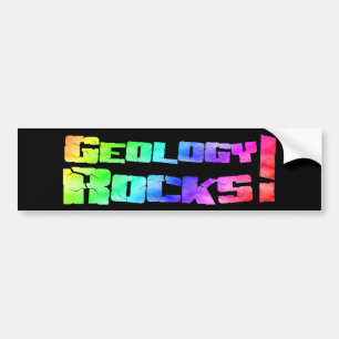 Autocollant De Voiture Roches de géologie d'arc-en-ciel ! Adhésif pour