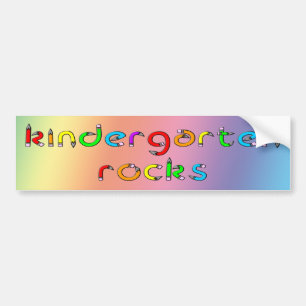 Autocollant De Voiture Roches de jardin d'enfants - adhésif pour