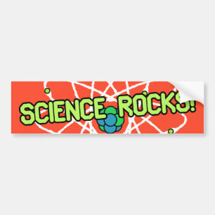 Autocollant De Voiture Roches de la Science ! Adhésif pour pare-chocs