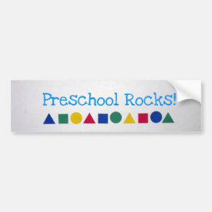Autocollant De Voiture Rocks de l'école maternelle !