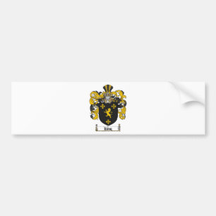 AUTOCOLLANT DE VOITURE ROI FAMILY CREST - ROI MANTEAU DES BRAS