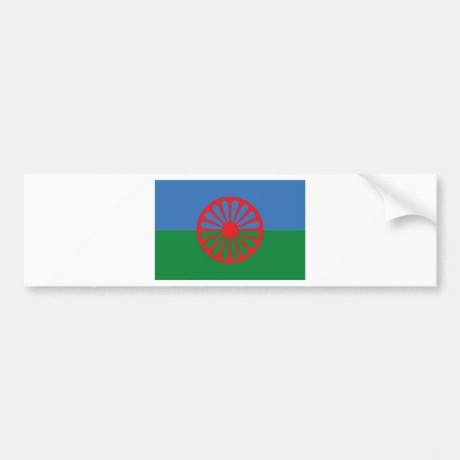 Autocollant De Voiture Romani/ROM (Devant)