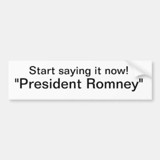 Autocollant De Voiture Romney