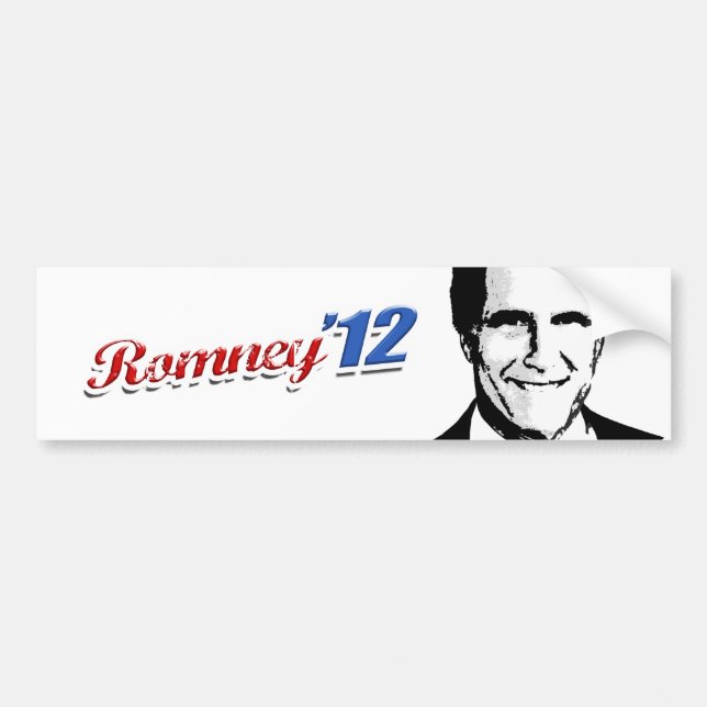 Autocollant De Voiture Romney 12 (Devant)