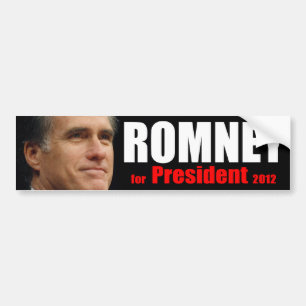 Autocollant De Voiture Romney pour le président - 2012