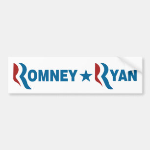 Autocollant De Voiture Romney - Ryan