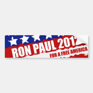 Autocollant De Voiture Ron Paul - le changement que nous avons besoin