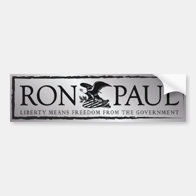 Autocollant De Voiture RonPaul2012 (Devant)