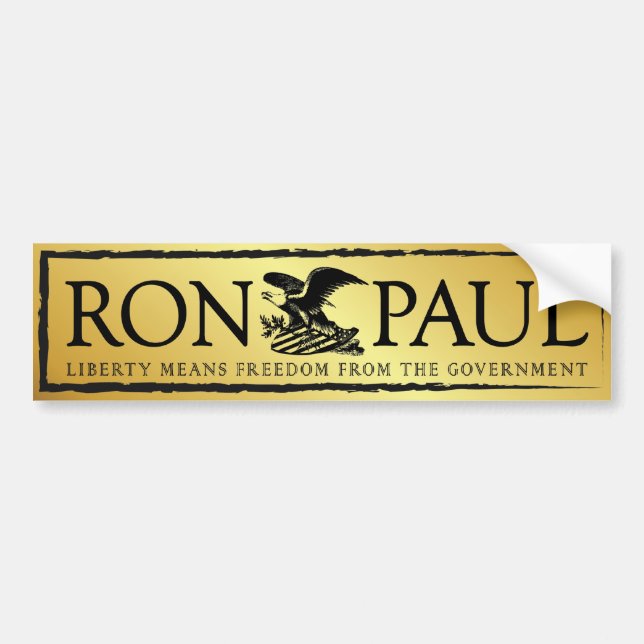 Autocollant De Voiture RonPaul2012 (Devant)