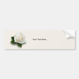 Autocollant De Voiture Rose blanc 'Pascali