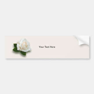 Autocollant De Voiture Rose blanc 'Pascali