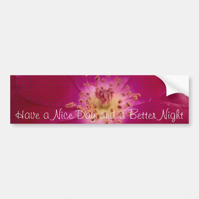 Autocollant De Voiture Rose Extraordinaire vérifié.jpg (Devant)