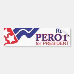 Autocollant De Voiture Ross 1992 Perot pour le président
