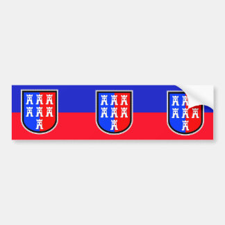 Autocollant De Voiture Rouge et Bleu