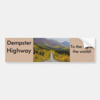 Route de Dempster jusqu'au dessus du monde
