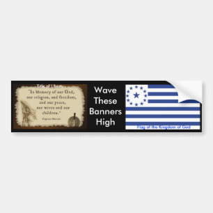 Autocollant De Voiture Royaume des cieux bumper2