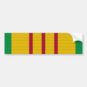 Autocollant De Voiture Ruban de la Médaille du service du Vietnam
