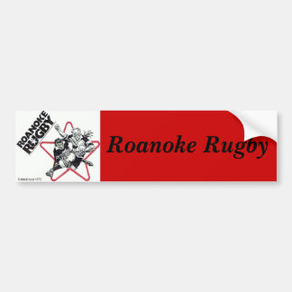 Autocollant De Voiture Rugby de Roanoke