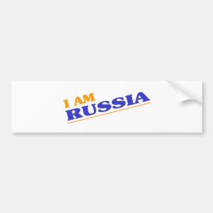 AUTOCOLLANT DE VOITURE RUSSIE