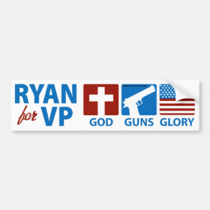 Autocollant De Voiture Ryan pour Dieu de VP lance l'adhésif pour