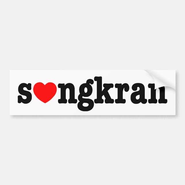 Autocollant De Voiture s ngkran ~ Coeur (Devant)