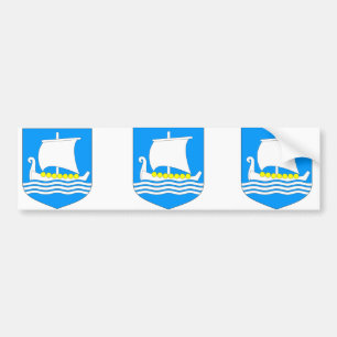 Autocollant De Voiture Saaremaa, Estonie