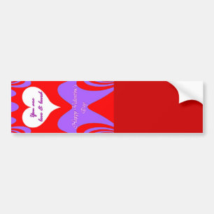 Autocollant De Voiture Saint Valentin Amour_