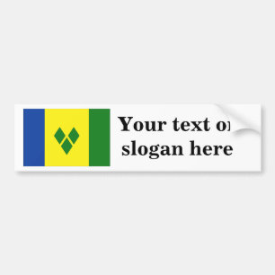 Autocollant De Voiture Saint-Vincent-et-les-Grenadines