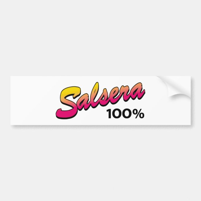 Autocollant De Voiture Salsera-100 (Devant)