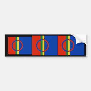Autocollant De Voiture Sami, Norvège