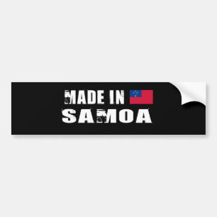 AUTOCOLLANT DE VOITURE SAMOA