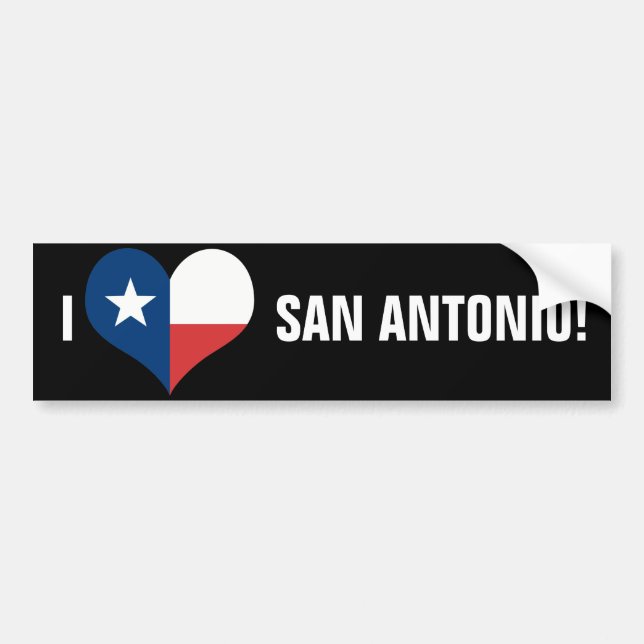 Autocollant De Voiture San Antonio (Devant)