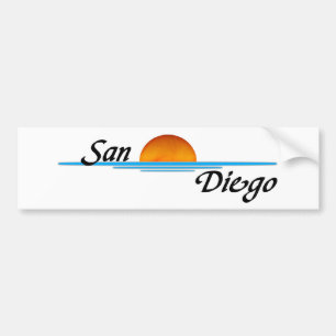 Autocollant De Voiture San Diego
