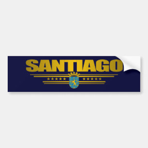 Autocollant De Voiture Santiago