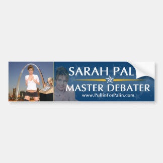 Autocollant De Voiture Sarah Palin - adhésif pour pare-chocs principal de