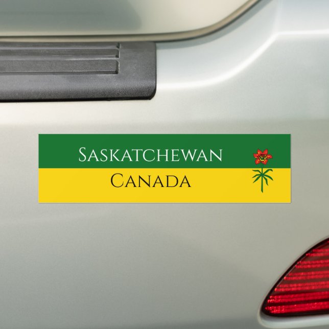 Autocollant De Voiture saskatchewan (En voiture)