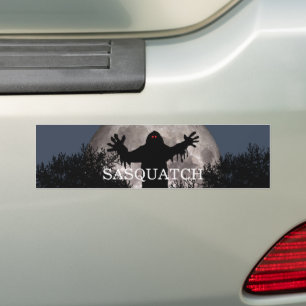 AUTOCOLLANT DE VOITURE SASQUATCH - PARLER DE CANYONS, NOUVEAU MEXIQUE