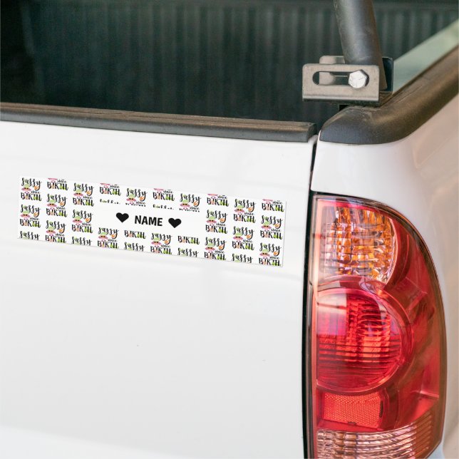 Autocollant De Voiture Sassy depuis la naissance (Sur camion)