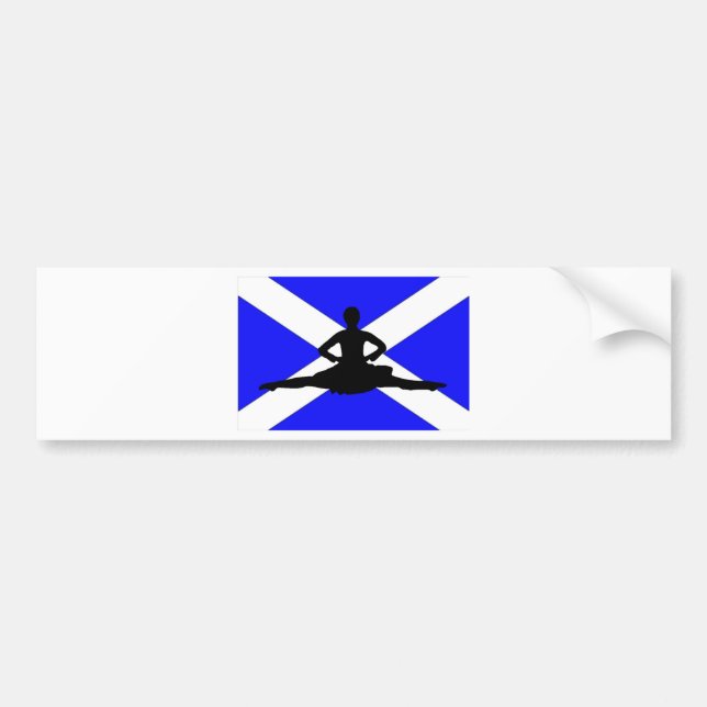 Autocollant De Voiture Saut de l'Ecosse (Devant)