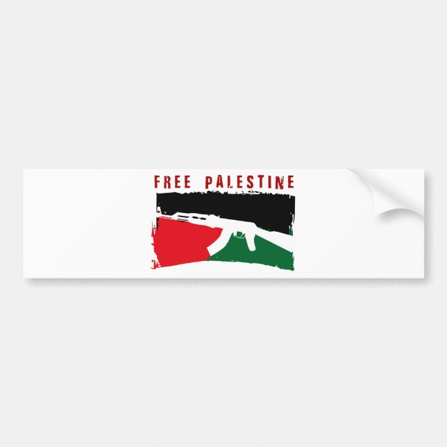 Autocollant De Voiture Sauvez la Palestine (Devant)