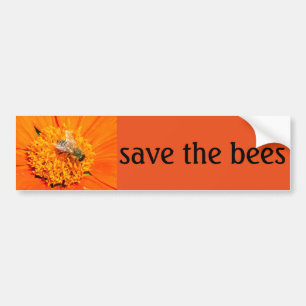 Autocollant De Voiture sauvez l'adhésif pour pare-chocs d'abeilles