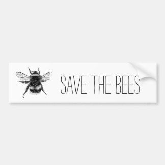 Autocollant De Voiture Sauvez l'adhésif pour pare-chocs d'abeilles