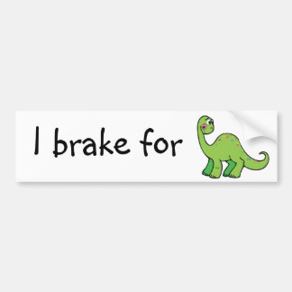 Autocollant De Voiture sauvez les dinosaures