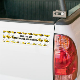 Autocollant De Voiture Save the Bee